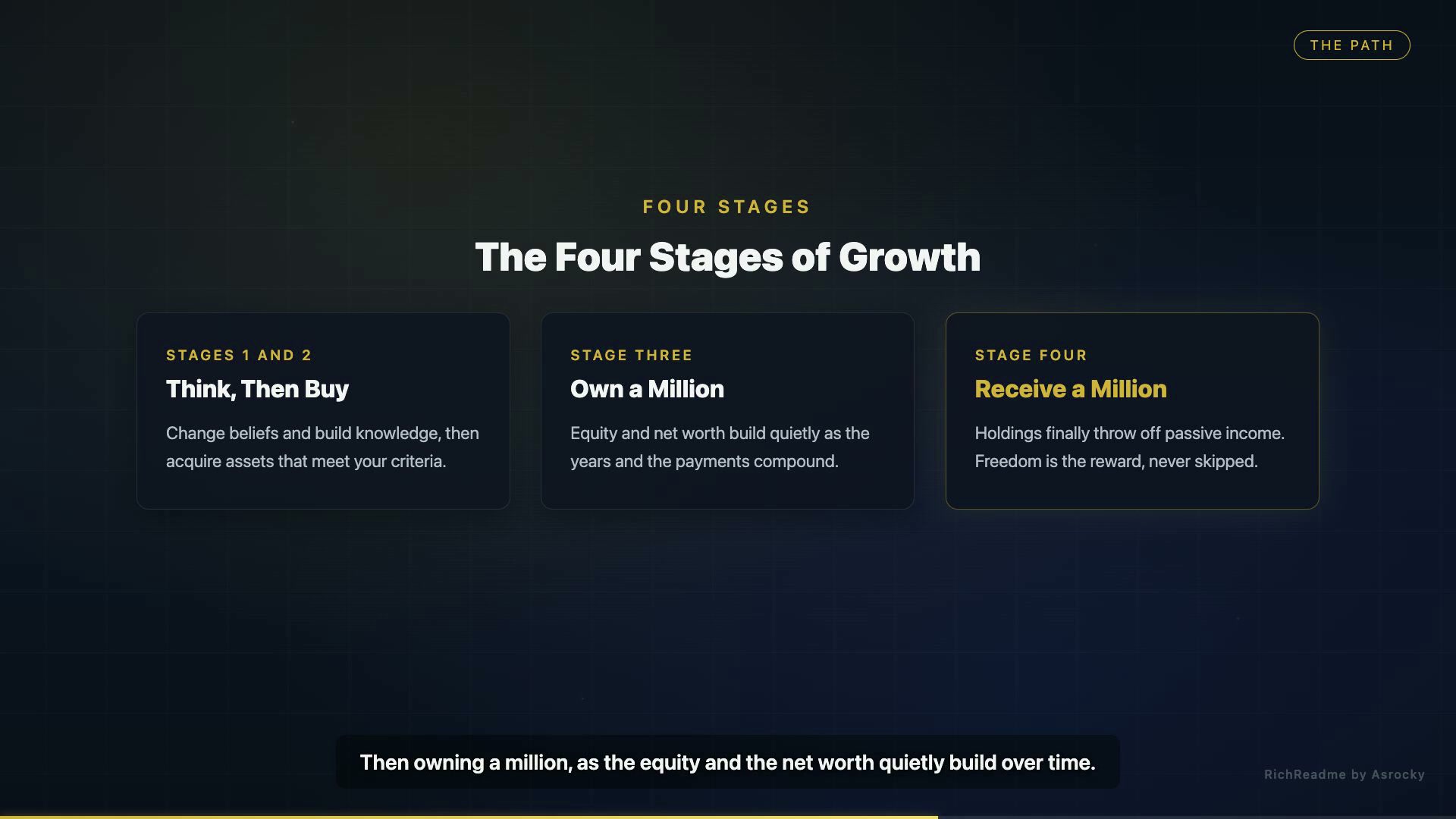 The Four Stages of Growth