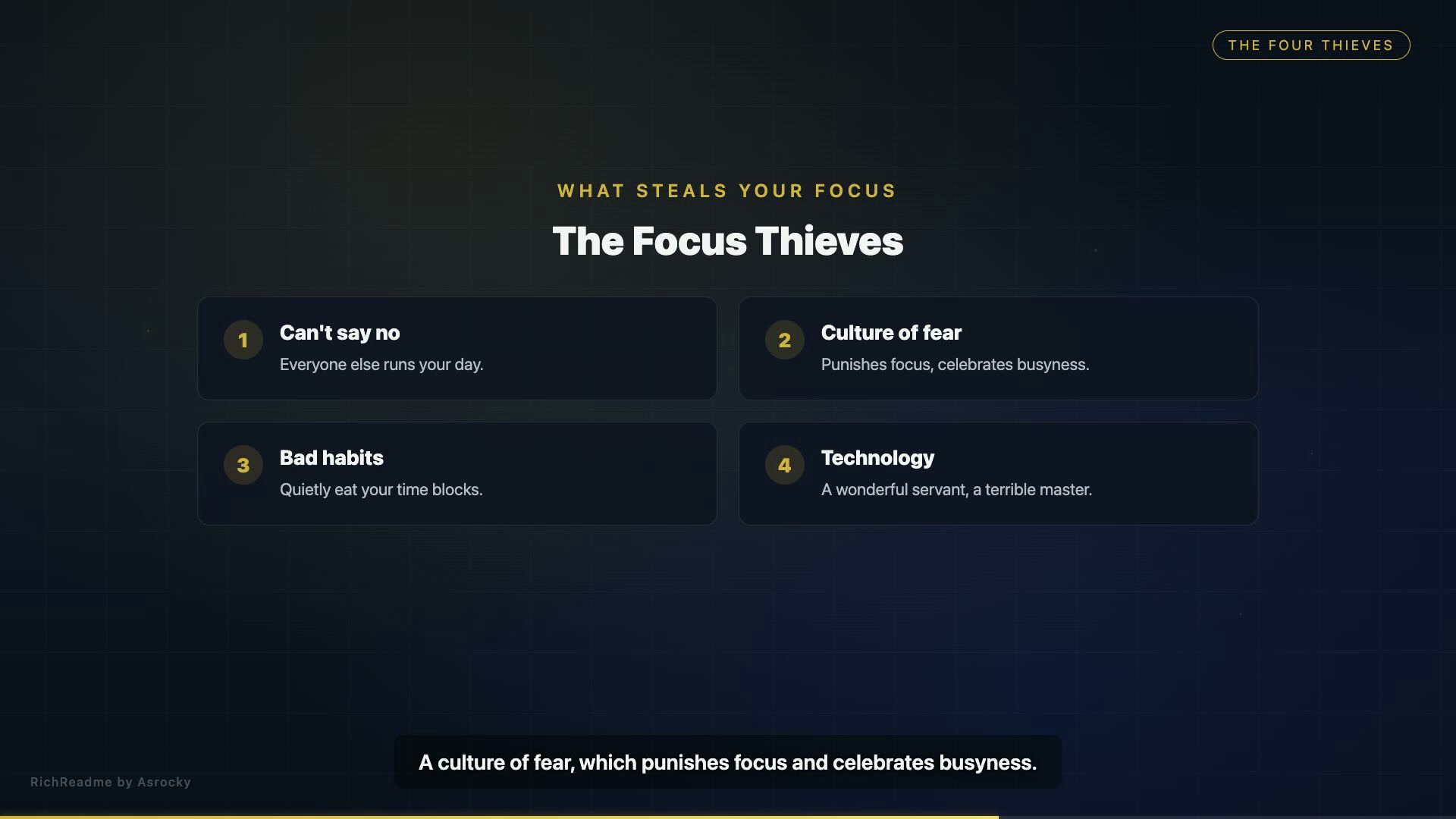 The Focus Thieves