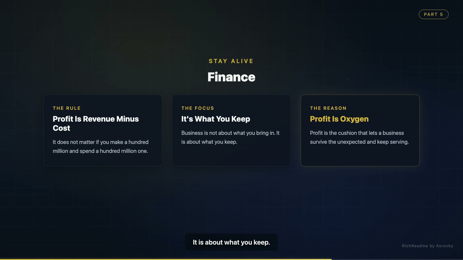 Finance