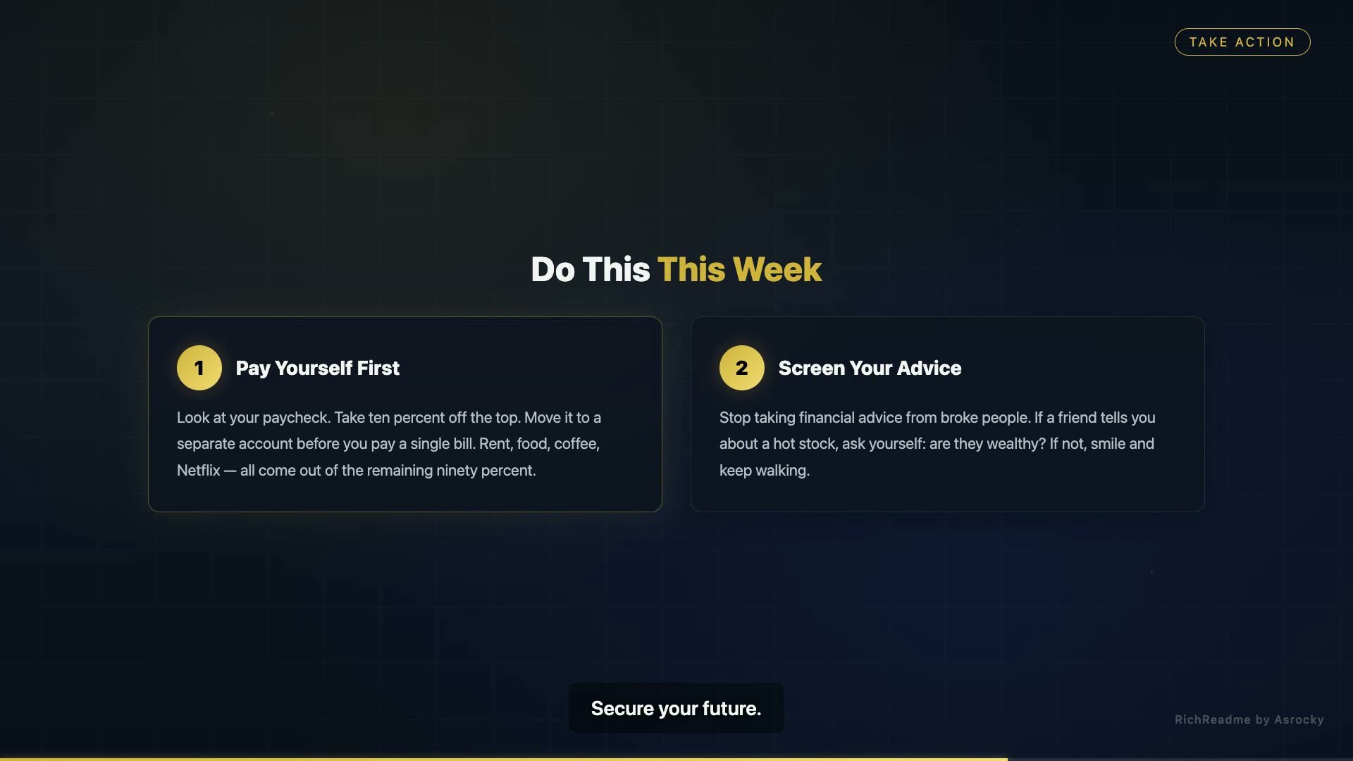Take Action