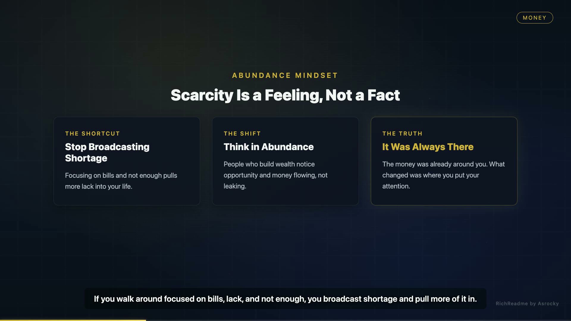 Scarcity Is a Feeling, Not a Fact