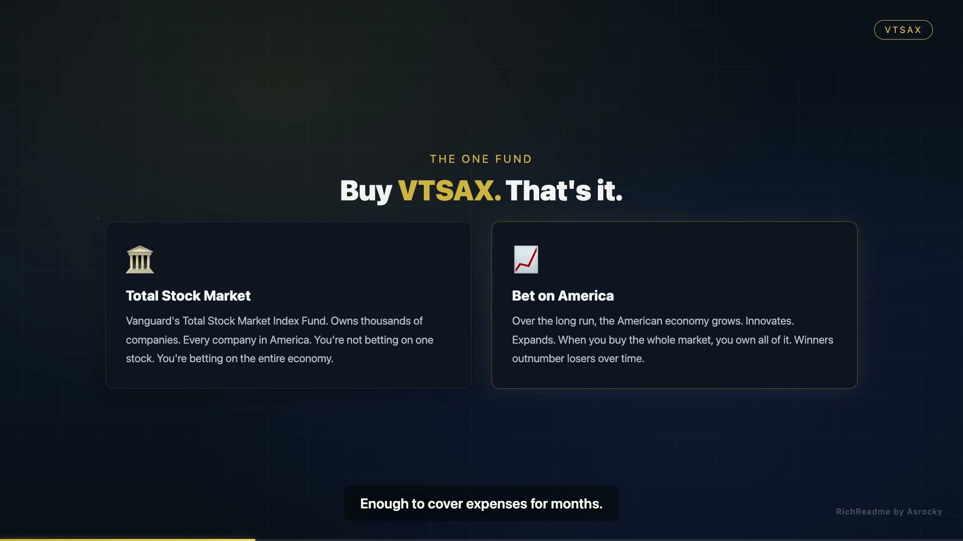 VTSAX