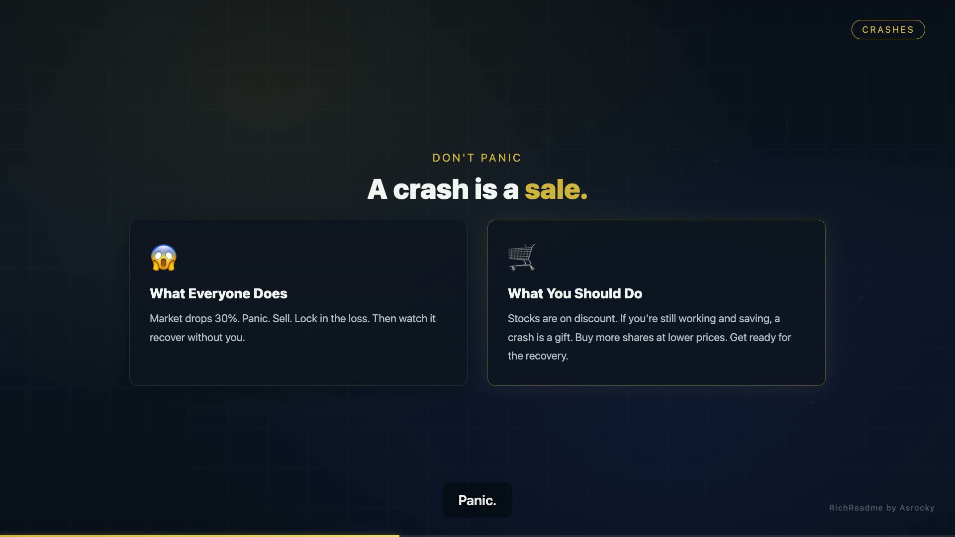 Crashes