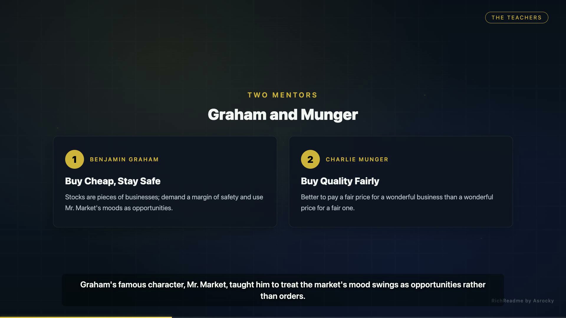 Graham and Munger