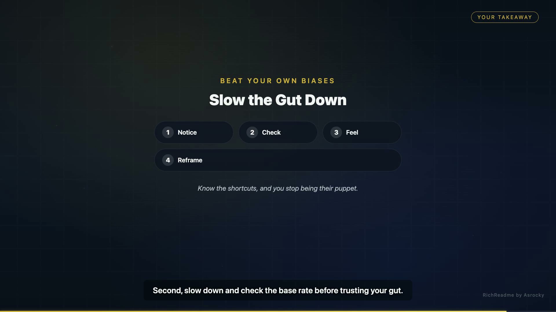 Slow the Gut Down