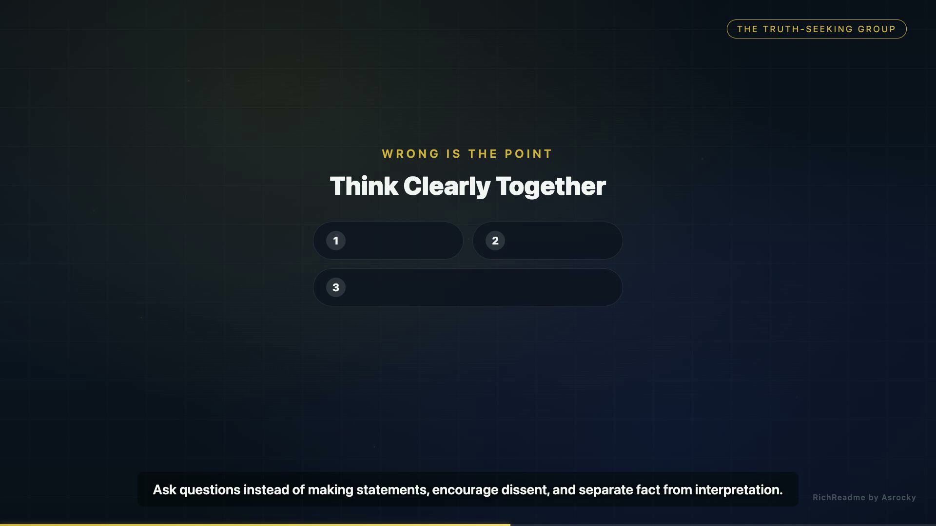 Think Clearly Together