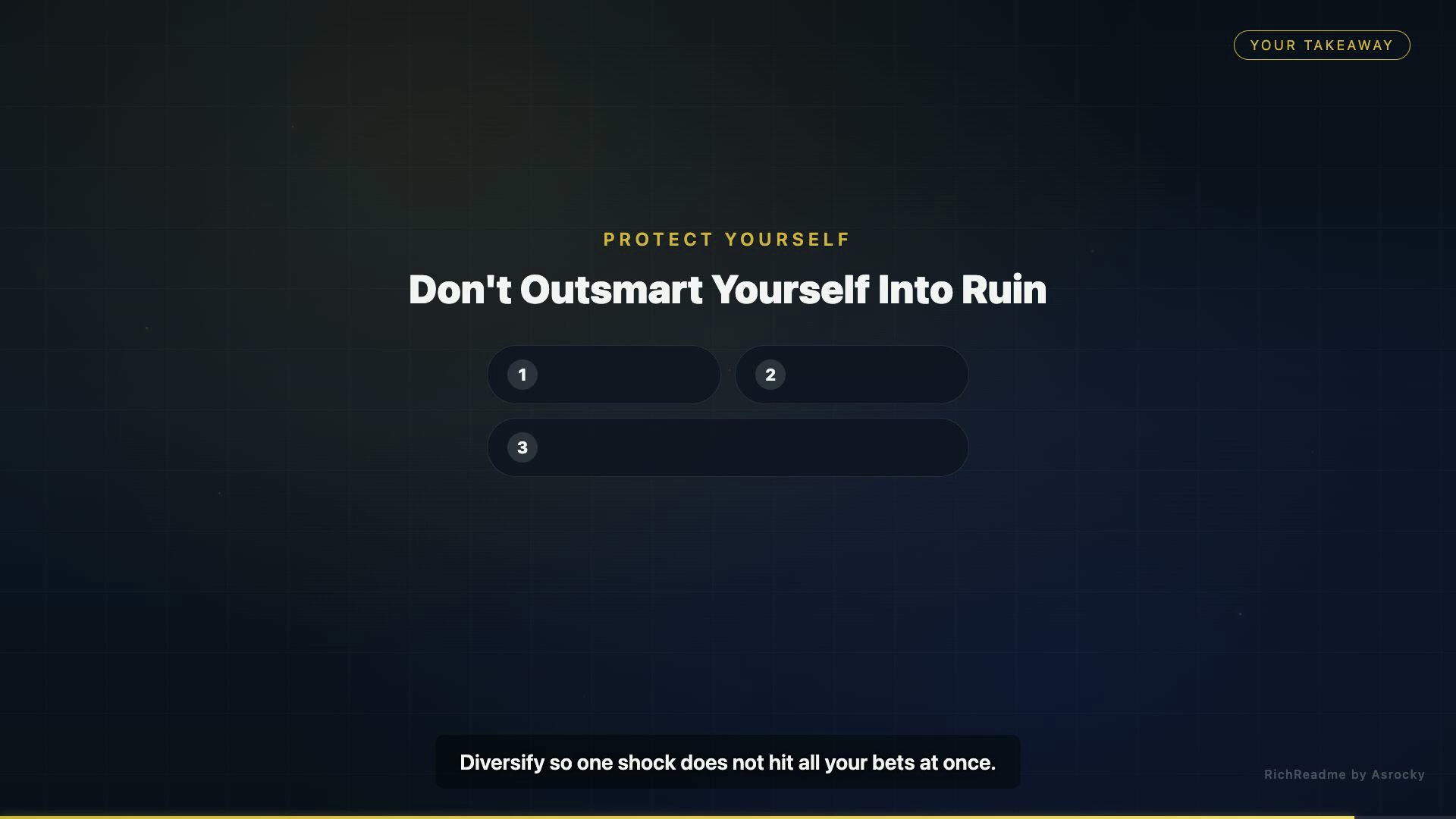 Don't Outsmart Yourself Into Ruin