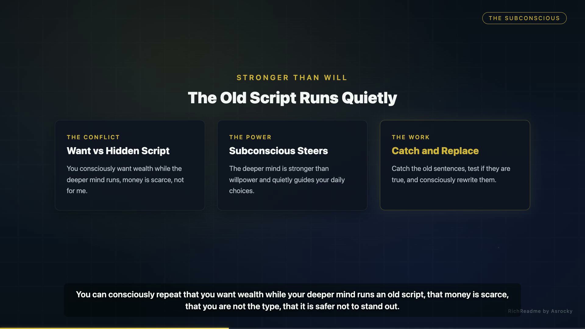 The Old Script Runs Quietly