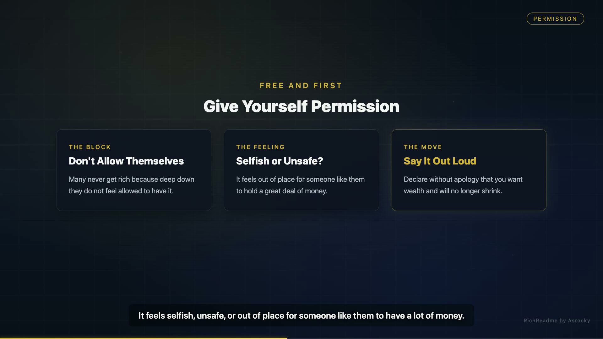 Give Yourself Permission