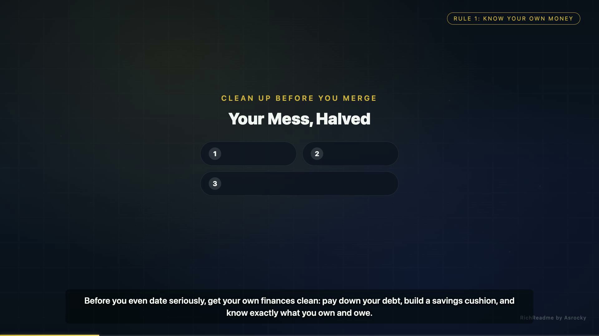 Your Mess, Halved